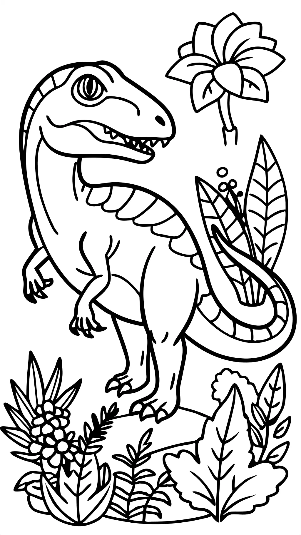 Raptor Coloring Pages